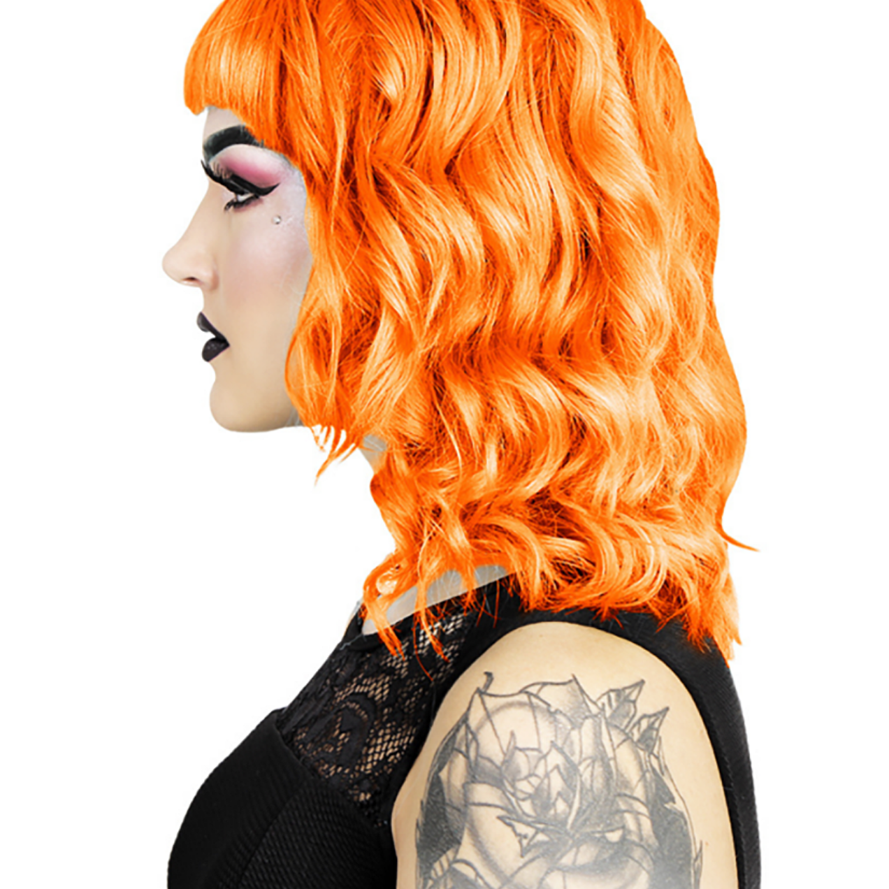 UV-reactive hair colors