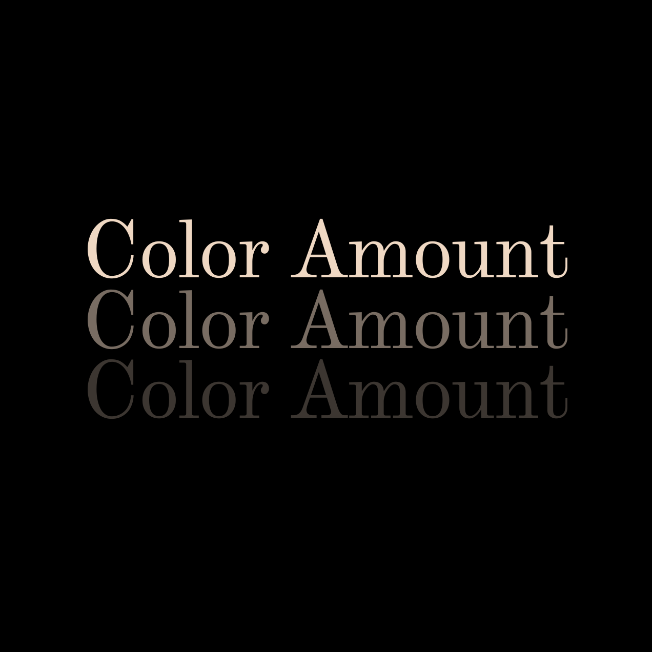 Perfect Amount of Hair Color