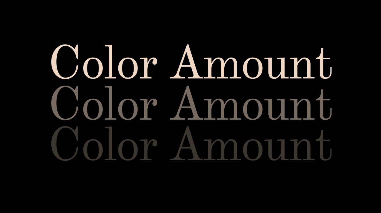 Perfect Amount of Hair Color