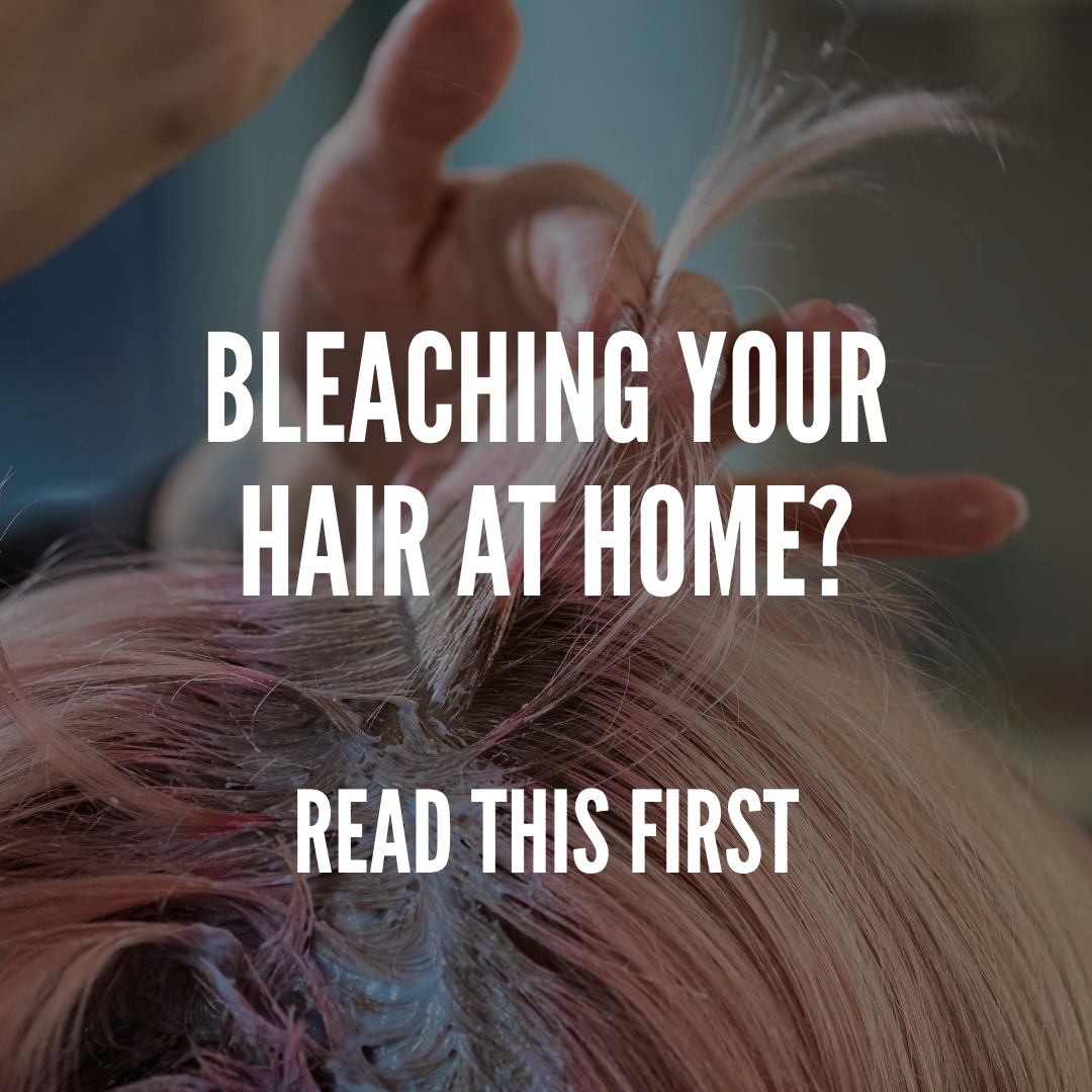 How to avoid ruining your hair with bleach?
